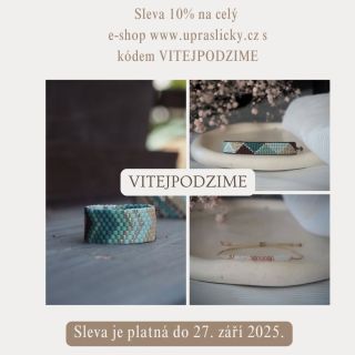 Nová kolekce Wild Harmony už je venku a spolu s ní téměř i podzim 🍂 ✨️ Připravila jsem pro vás slevu 10 % na celý e-shop....